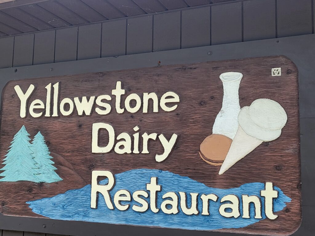 Yellowstone Dairy Restaurant Logo